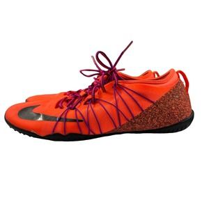 Nike Free 1.0 Cross Bionic Women Shoes Orange Purple Sz 7 Running‎ Training